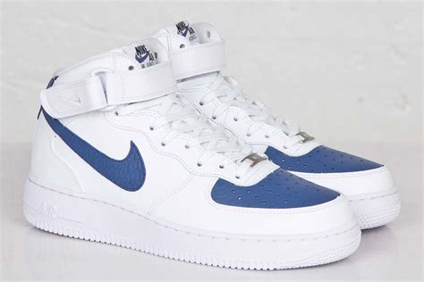 nike air force 1 mid blauw|air force 1 mid sale.